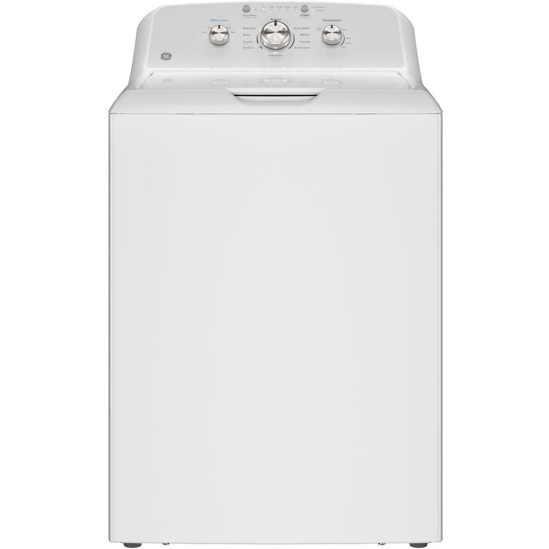 GE 4.3 cu. ft. Top Loading Washer with True Dual-Action Agitator GTW385ASWWS