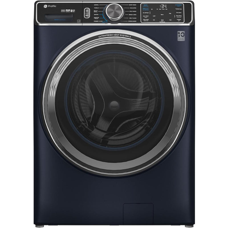 GE Profile 5.3 cu. ft. Front Loading Washer with Microban® Antimicrobial Technology PFW870SPVRS