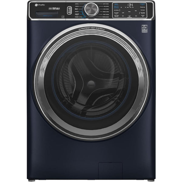 GE Profile 5.3 cu. ft. Front Loading Washer with Microban® Antimicrobial Technology PFW870SPVRS