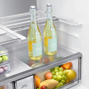  Samsung Bespoke 36-inch, 28.6 cu. ft. Freestanding 4-Door Refrigerator with Wi-Fi RF29DB9600QLAA IMAGE 4