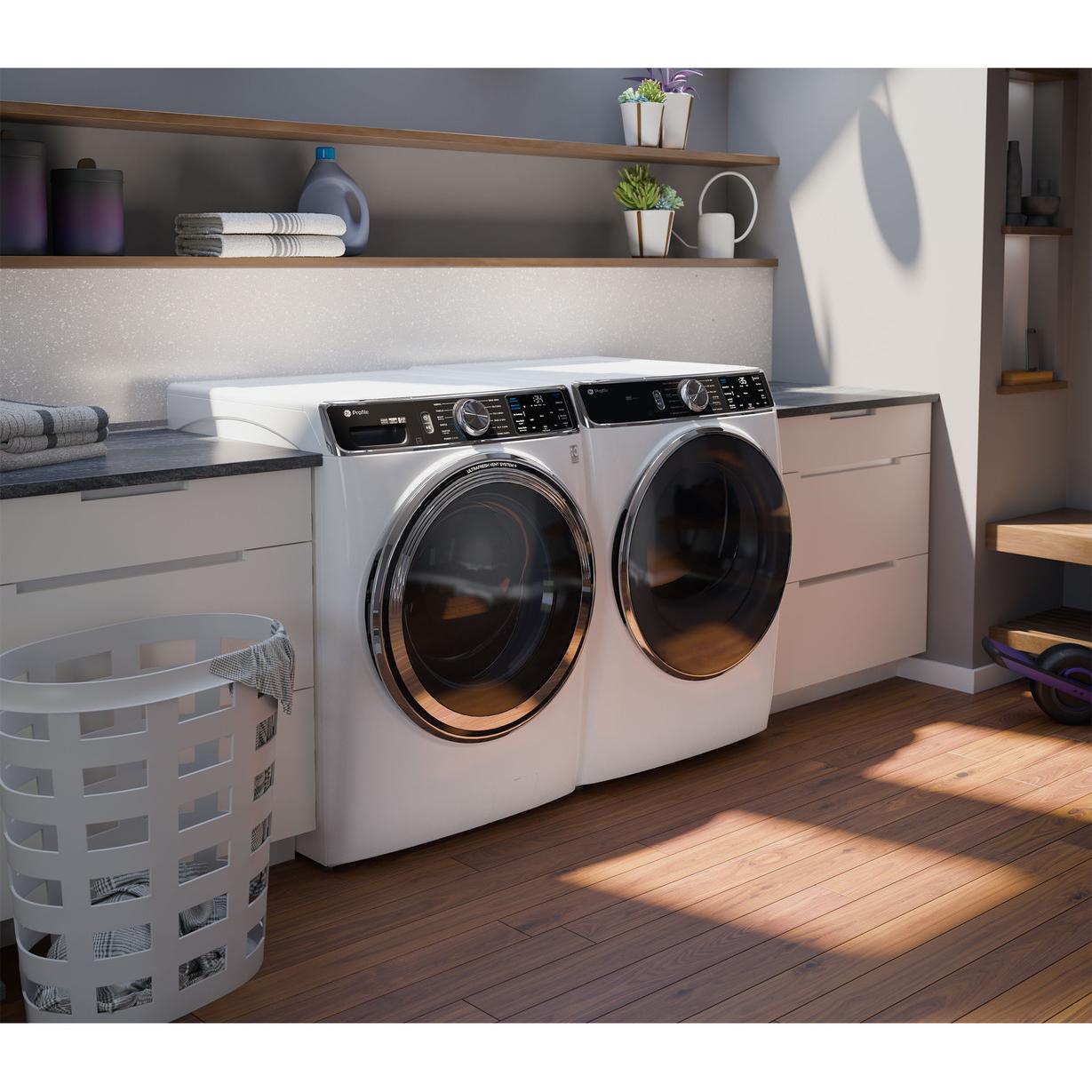  GE Profile 5.3 cu. ft. Front Loading Washer with Microban® Antimicrobial Technology PFW870SSVWW IMAGE 13