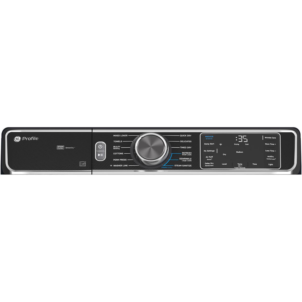  GE Profile 7.8 cu. ft. Electric Dryer with WiFi PFD87ESPVRS IMAGE 3