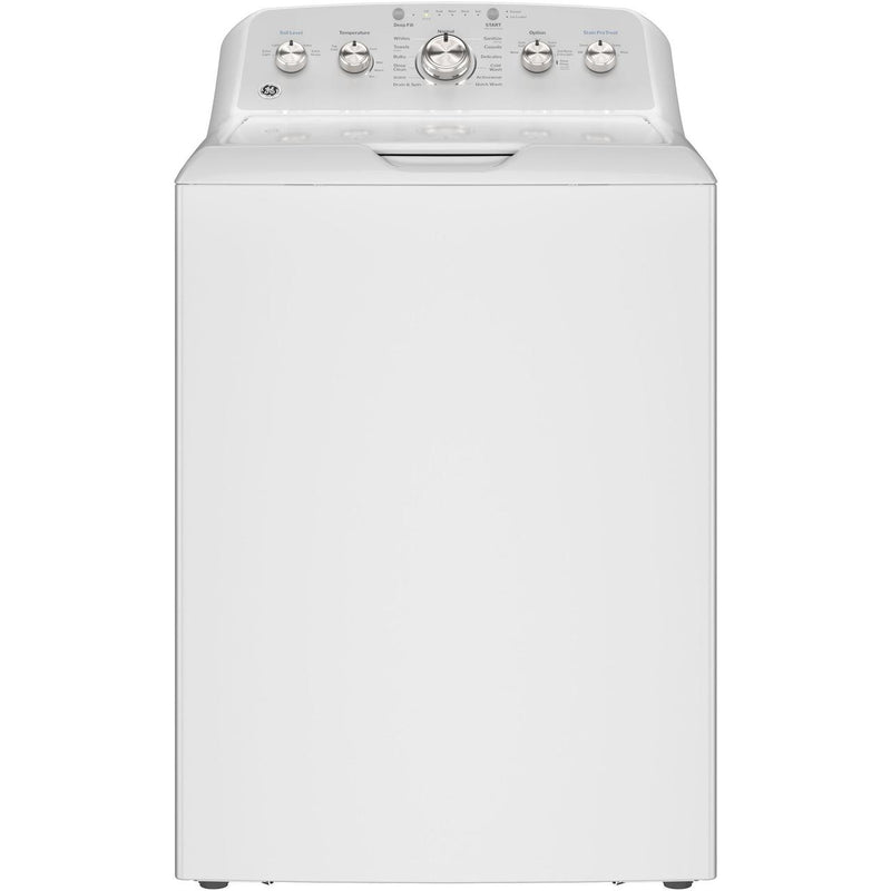 GE 4.6 cu. ft. Top Loading Washer with Stainless Steel Basket GTW538ASWWS