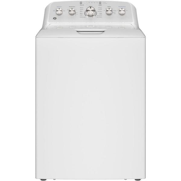 GE 4.6 cu. ft. Top Loading Washer with Stainless Steel Basket GTW538ASWWS