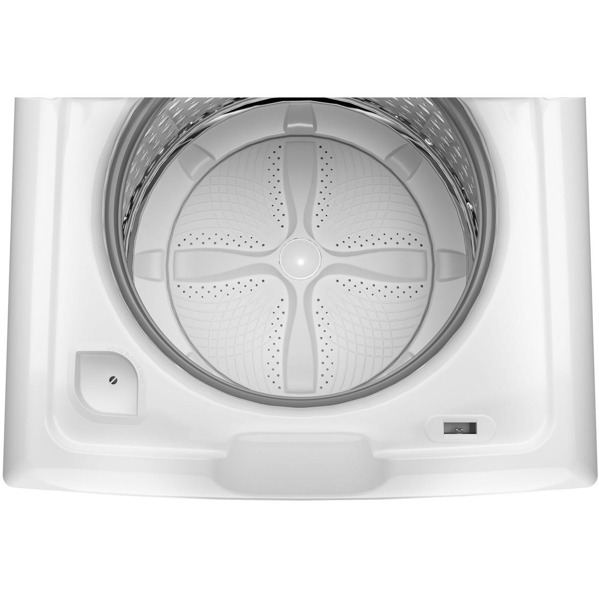  GE 4.6 cu. ft. Top Loading Washer with Stainless Steel Basket GTW538ASWWS IMAGE 5