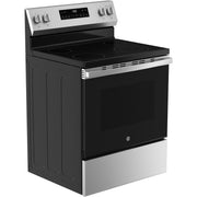  GE 30-inch Freestanding Electric Range with Steam Clean GRF40HSVSS IMAGE 9