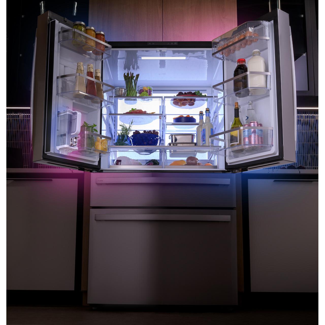 GE Profile 36-inch, 29 cu. ft. Freestanding French 4-Door Refrigerator with WiFi PGD29BYTFS IMAGE 10