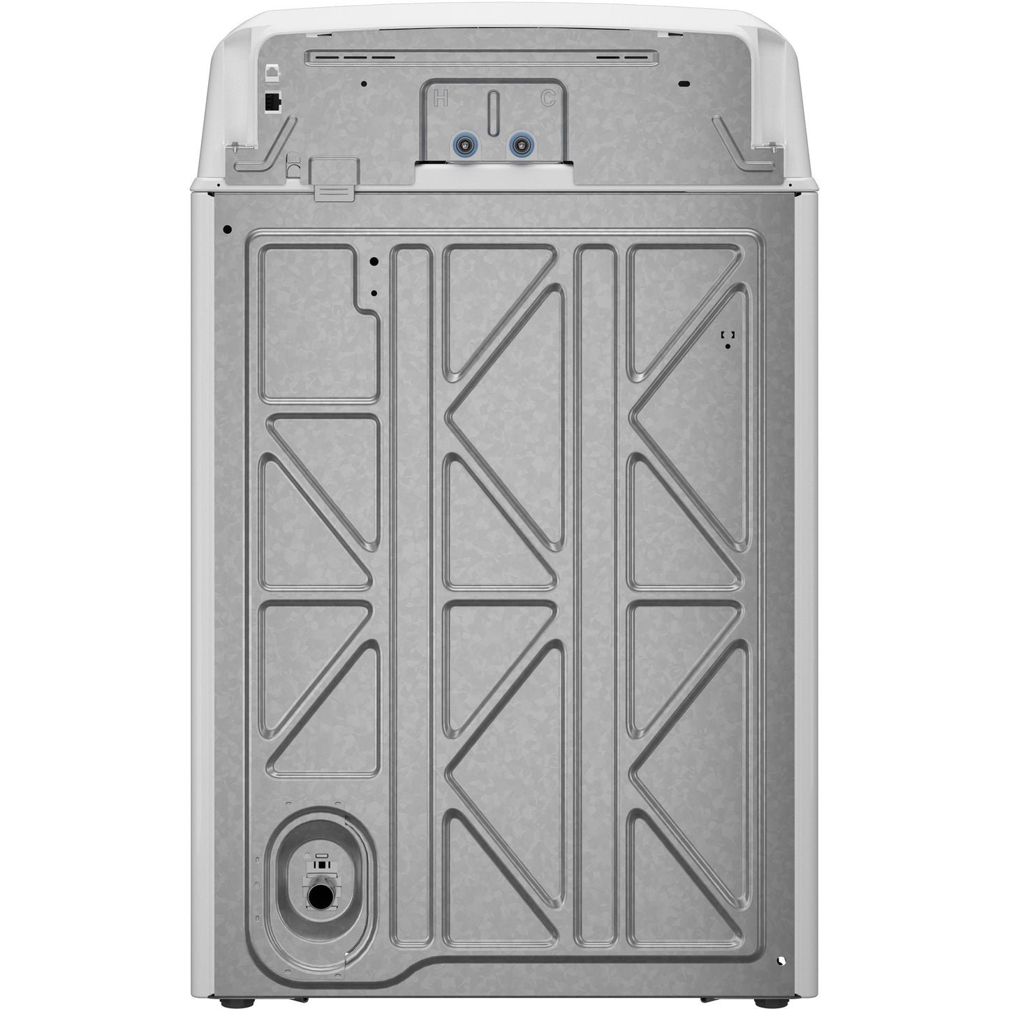  Hotpoint 4.0 cu. ft. Top Loading Washer with Stainless Steel Basket HTW265ASWWW IMAGE 9