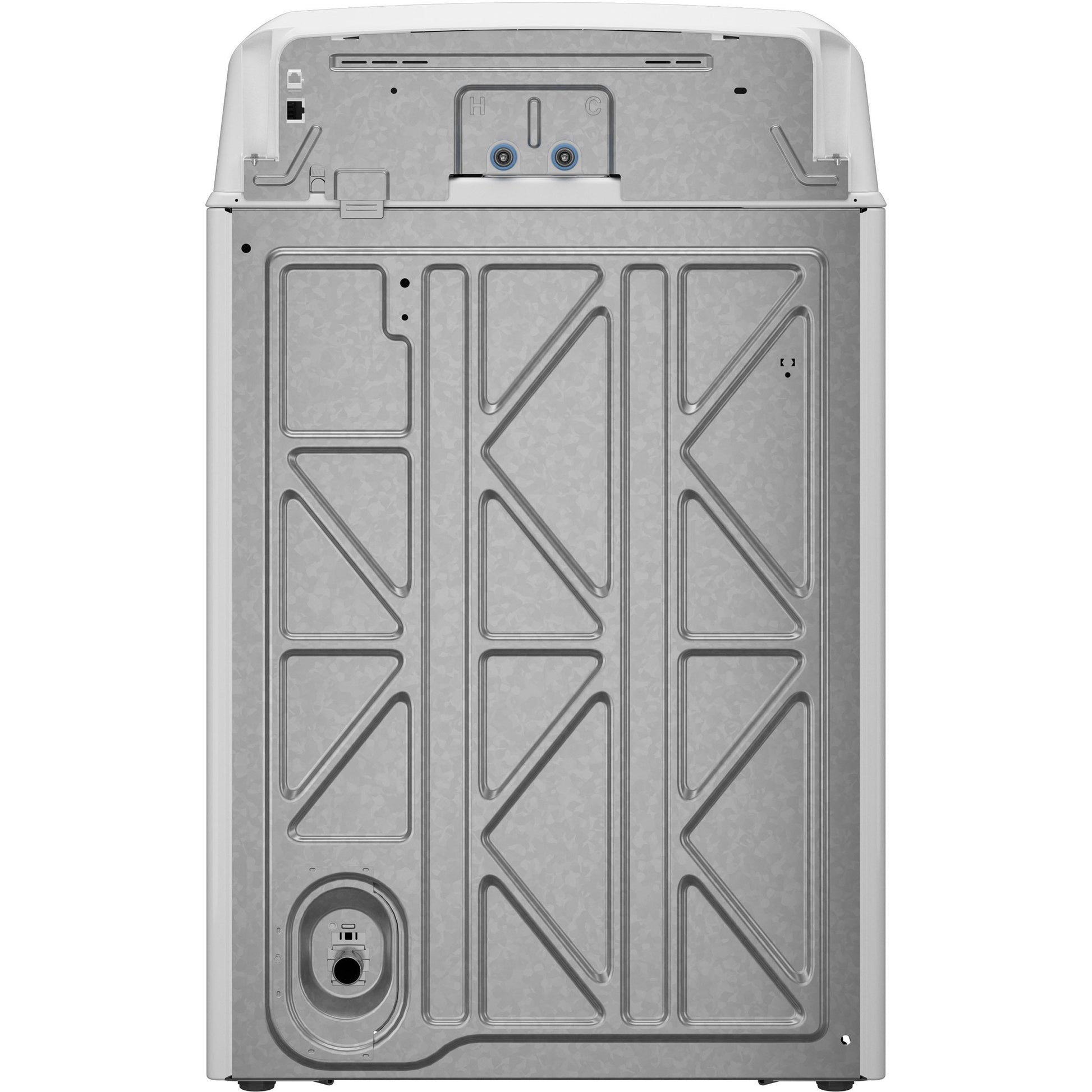  Hotpoint 4.0 cu. ft. Top Loading Washer with Stainless Steel Basket HTW265ASWWW IMAGE 9