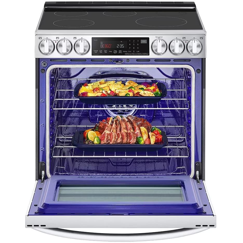 LG 30-inch Induction Slide-in Range with ProBake Convection® LSIL6336FE IMAGE 5
