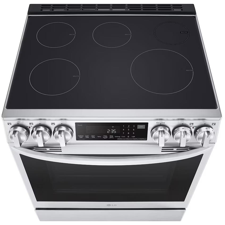 LG 30-inch Induction Slide-in Range with ProBake Convection® LSIL6336FE IMAGE 9