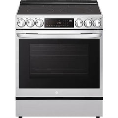  LG 6.3 cu ft. Smart Electric Slide-In Range with Air Fry LSEL6335FE IMAGE 1