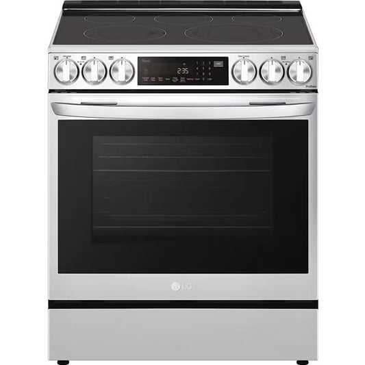  LG 6.3 cu ft. Smart Electric Slide-In Range with Air Fry LSEL6335FE IMAGE 1