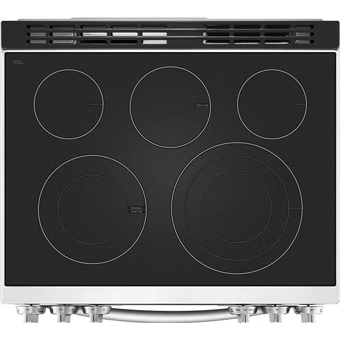  LG 6.3 cu ft. Smart Electric Slide-In Range with Air Fry LSEL6335FE IMAGE 10