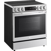  LG 6.3 cu ft. Smart Electric Slide-In Range with Air Fry LSEL6335FE IMAGE 2
