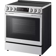  LG 6.3 cu ft. Smart Electric Slide-In Range with Air Fry LSEL6335FE IMAGE 3