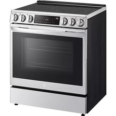  LG 6.3 cu ft. Smart Electric Slide-In Range with Air Fry LSEL6335FE IMAGE 3