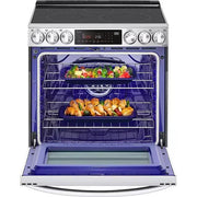  LG 6.3 cu ft. Smart Electric Slide-In Range with Air Fry LSEL6335FE IMAGE 6