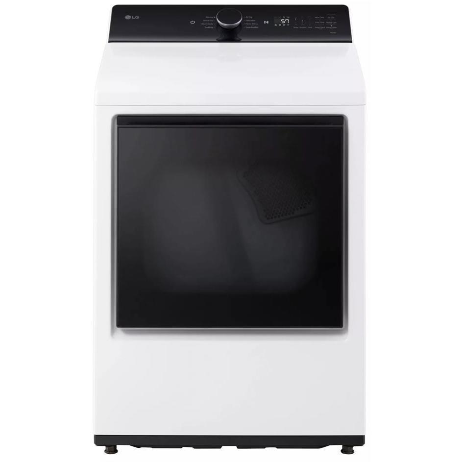  LG 7.3 cu.ft. Gas Dryer with EasyLoad™ Door and AI Sensing DLG8401WE IMAGE 1