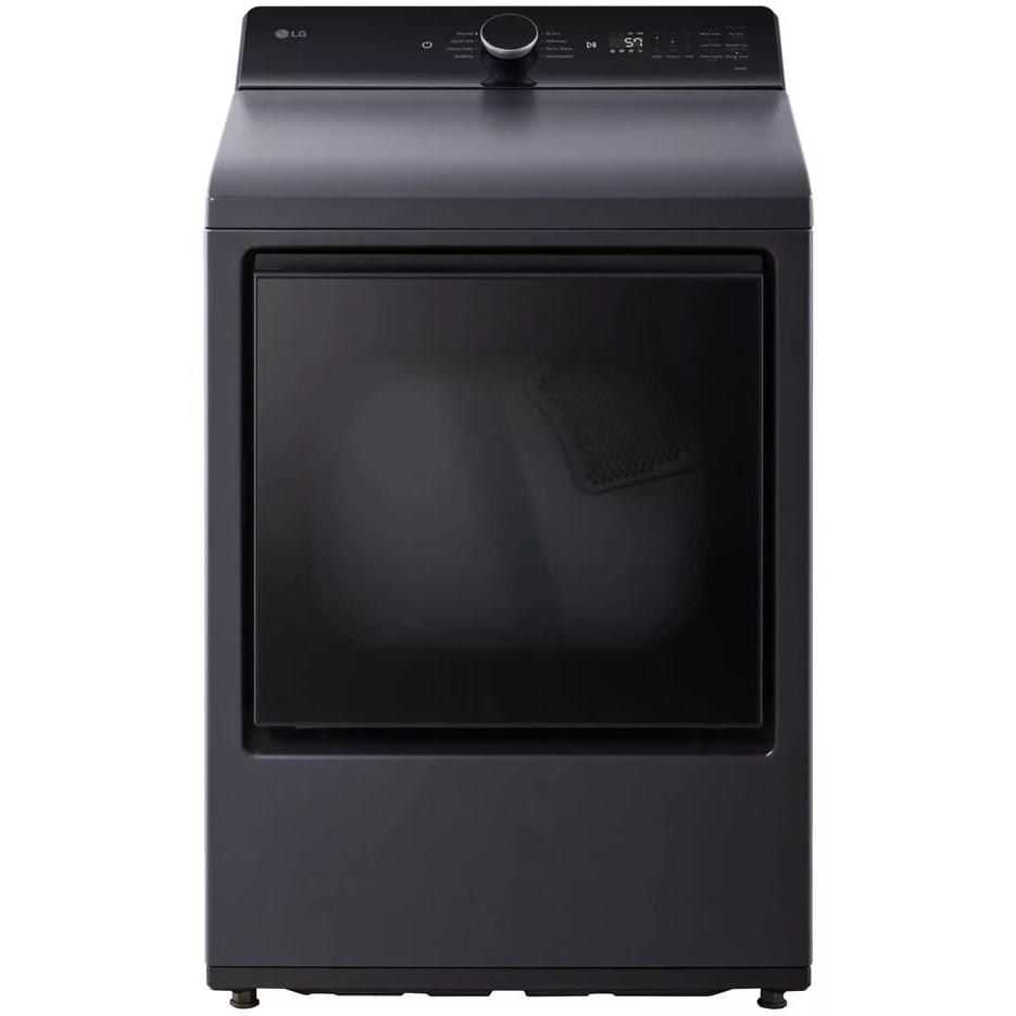  LG 7.3 cu. ft. Gas Dryer with EasyLoad™ Door and AI Sensing DLG8401BE IMAGE 1