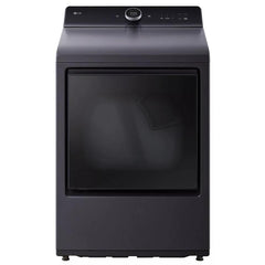  LG 7.3 cu. ft. Gas Dryer with EasyLoad™ Door and AI Sensing DLGX8601BE IMAGE 1