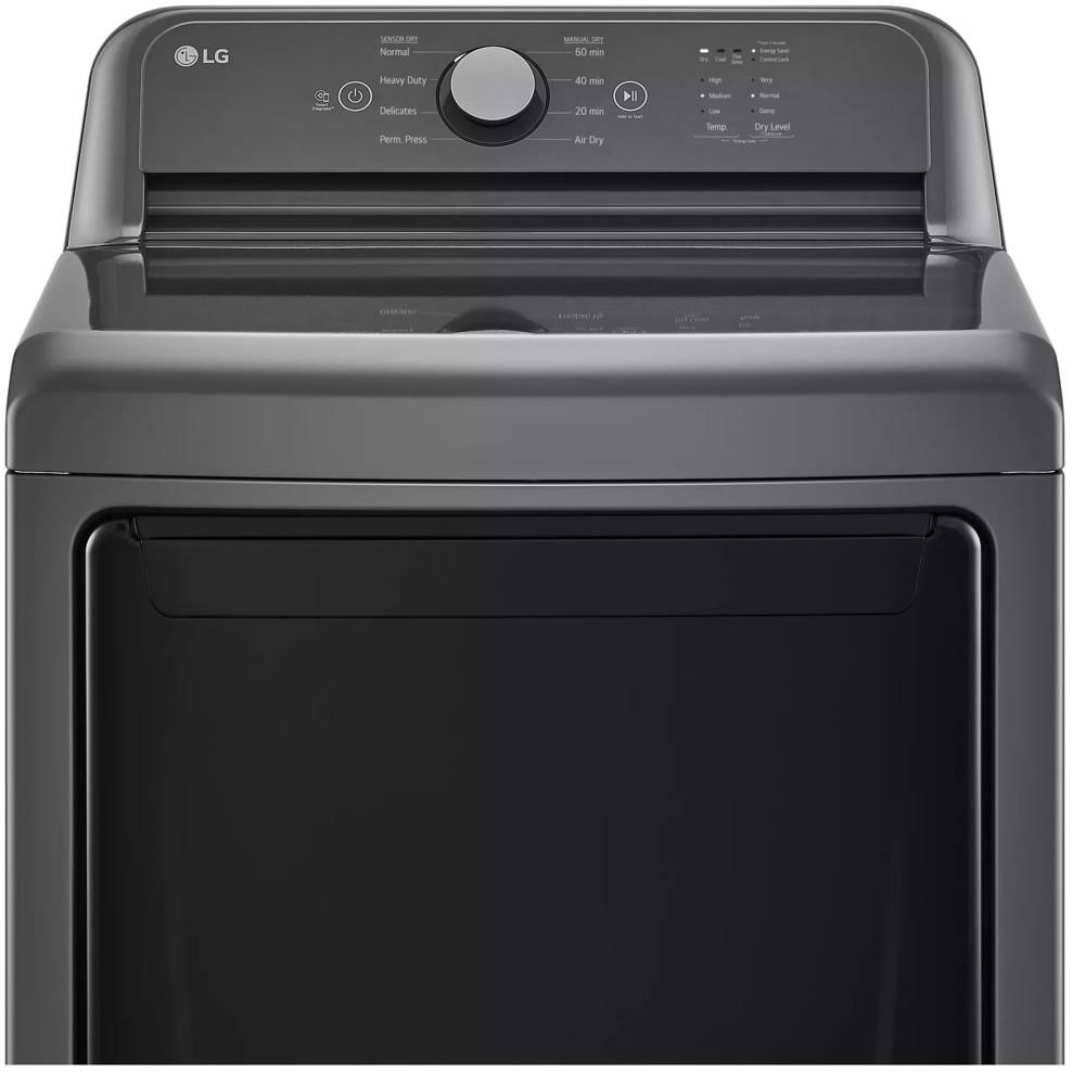  LG 7.3 cu.ft. Gas Dryer with Sensor Dry Technology DLG6101M IMAGE 5