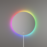 Novalume Round RGB Backlit Vanity Mirror