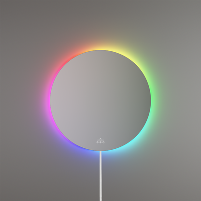 Novalume Round RGB Backlit Vanity Mirror