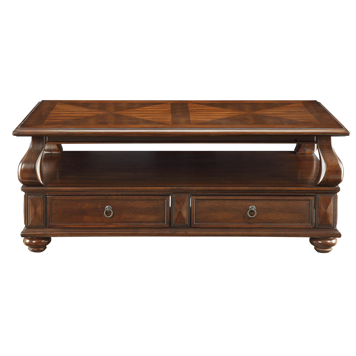 Mesa de centro rectangular Amado de 50" de largo