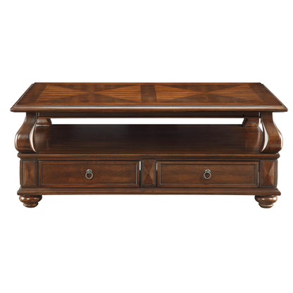 Mesa de centro rectangular Amado de 50" de largo