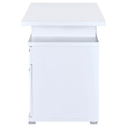 Irving 47-inch 2-drawer Office Computer Desk Cappuccino