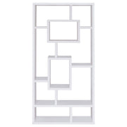 Corey 71-inch 8-shelf Bookshelf White