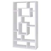 Corey 71-inch 8-shelf Bookshelf White
