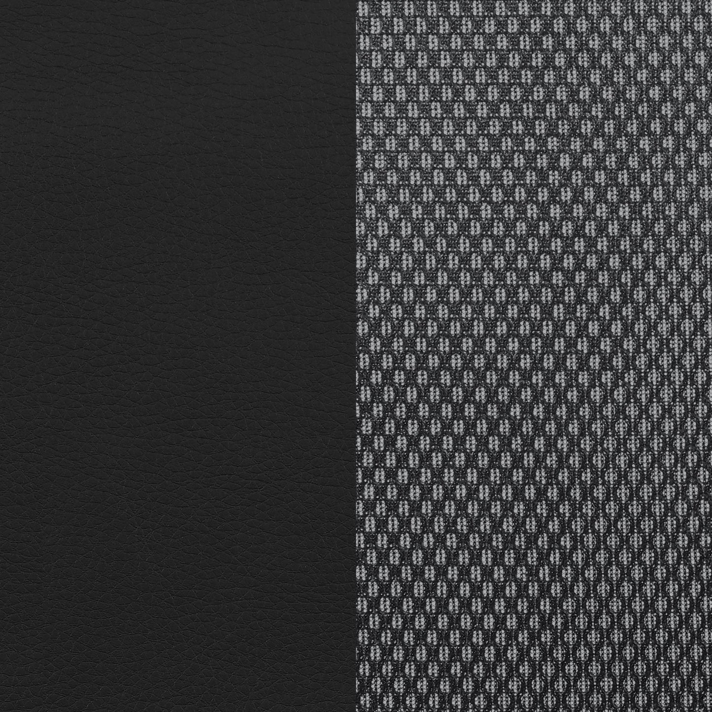 Silla de escritorio ajustable y tapizada Dione para oficina en casa, color negro