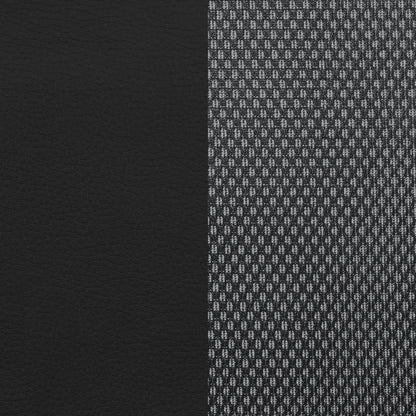 Silla de escritorio ajustable y tapizada Dione para oficina en casa, color negro