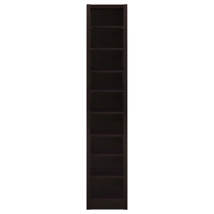 Librería Eliam Cappuccino de 9 estantes y 71 pulgadas