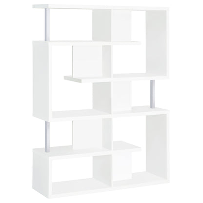 Hoover 63-inch 5-shelf Bookshelf Black