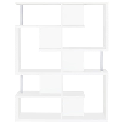 Hoover 63-inch 5-shelf Bookshelf Black