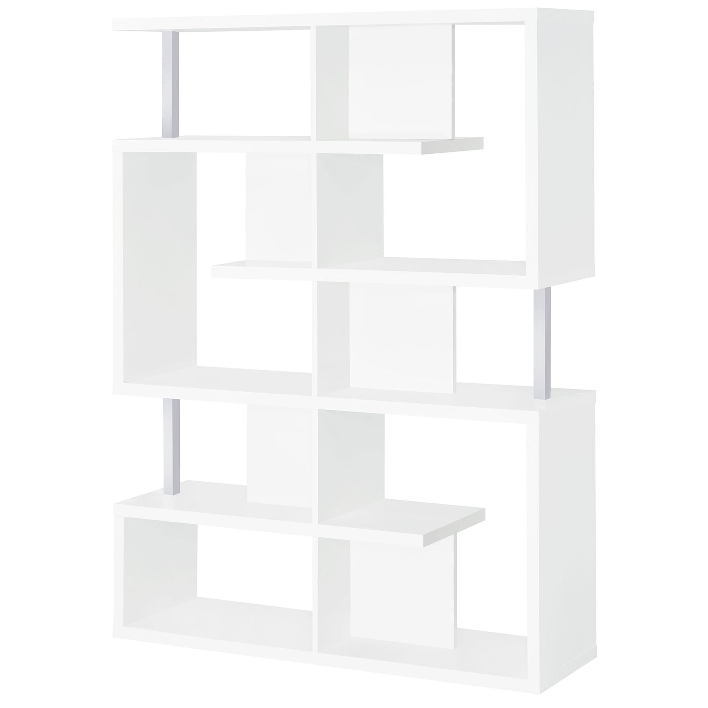 Hoover 63-inch 5-shelf Bookshelf Black