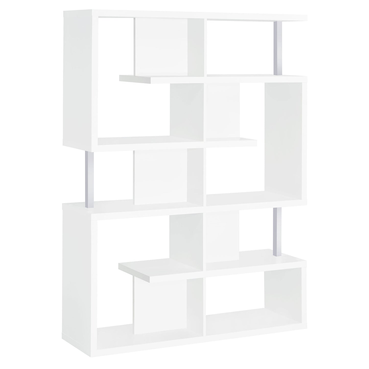 Hoover 63-inch 5-shelf Bookshelf Black