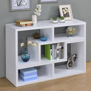 Mueble de TV y estantería multiusos Velma blanco