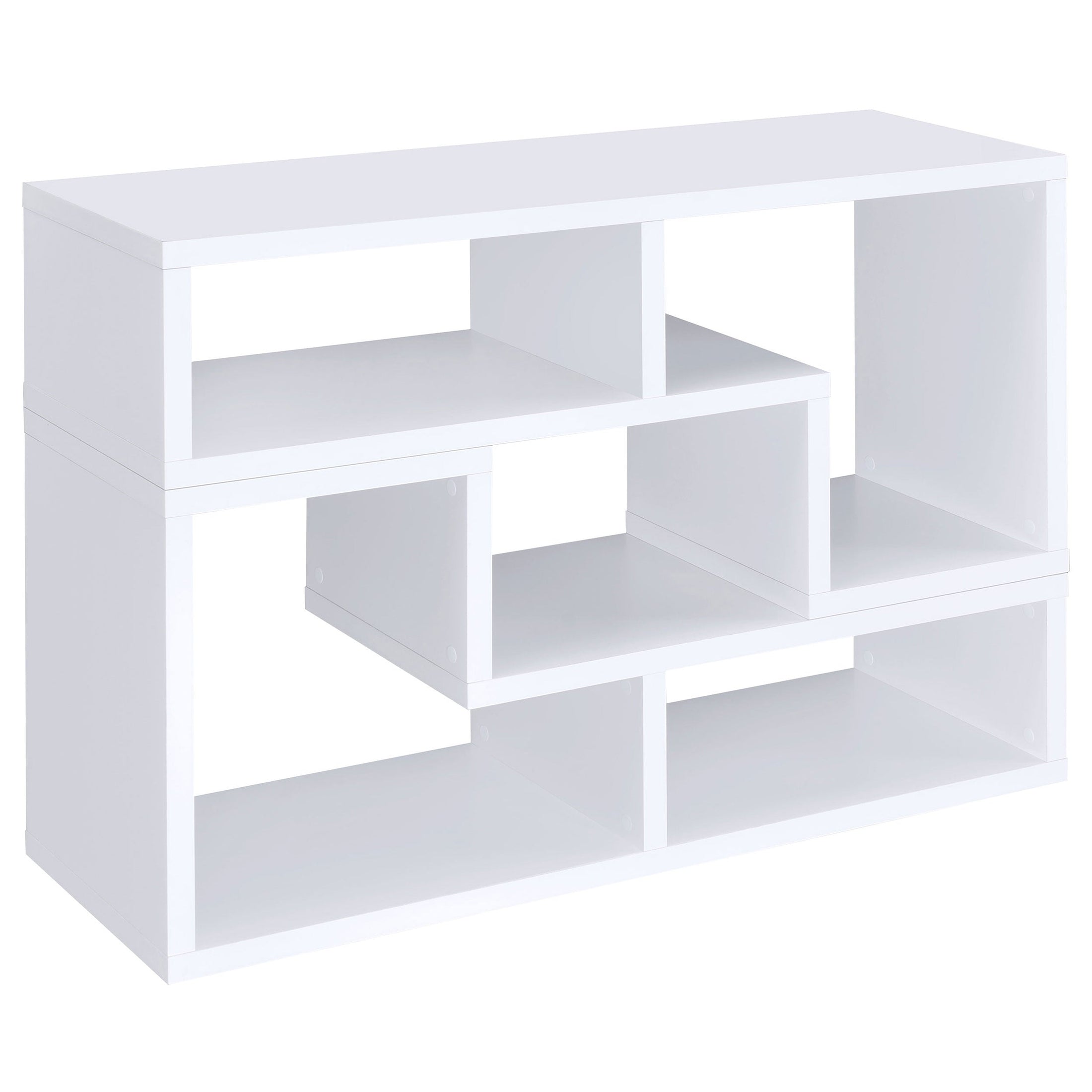 Mueble de TV y estantería multiusos Velma blanco