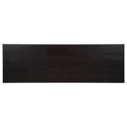 Harkes 75-inch 3-drawer Computer Desk with Adjustable Shelf Coffee Bean