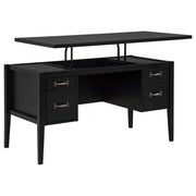 Graham 4-Drawer Lift-Top Computer Desk Black