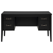 Graham 4-Drawer Lift-Top Computer Desk Black