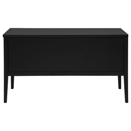 Graham 4-Drawer Lift-Top Computer Desk Black