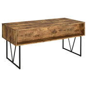 Escritorio Analiese de 63 pulgadas con 4 cajones, madera flotante gris