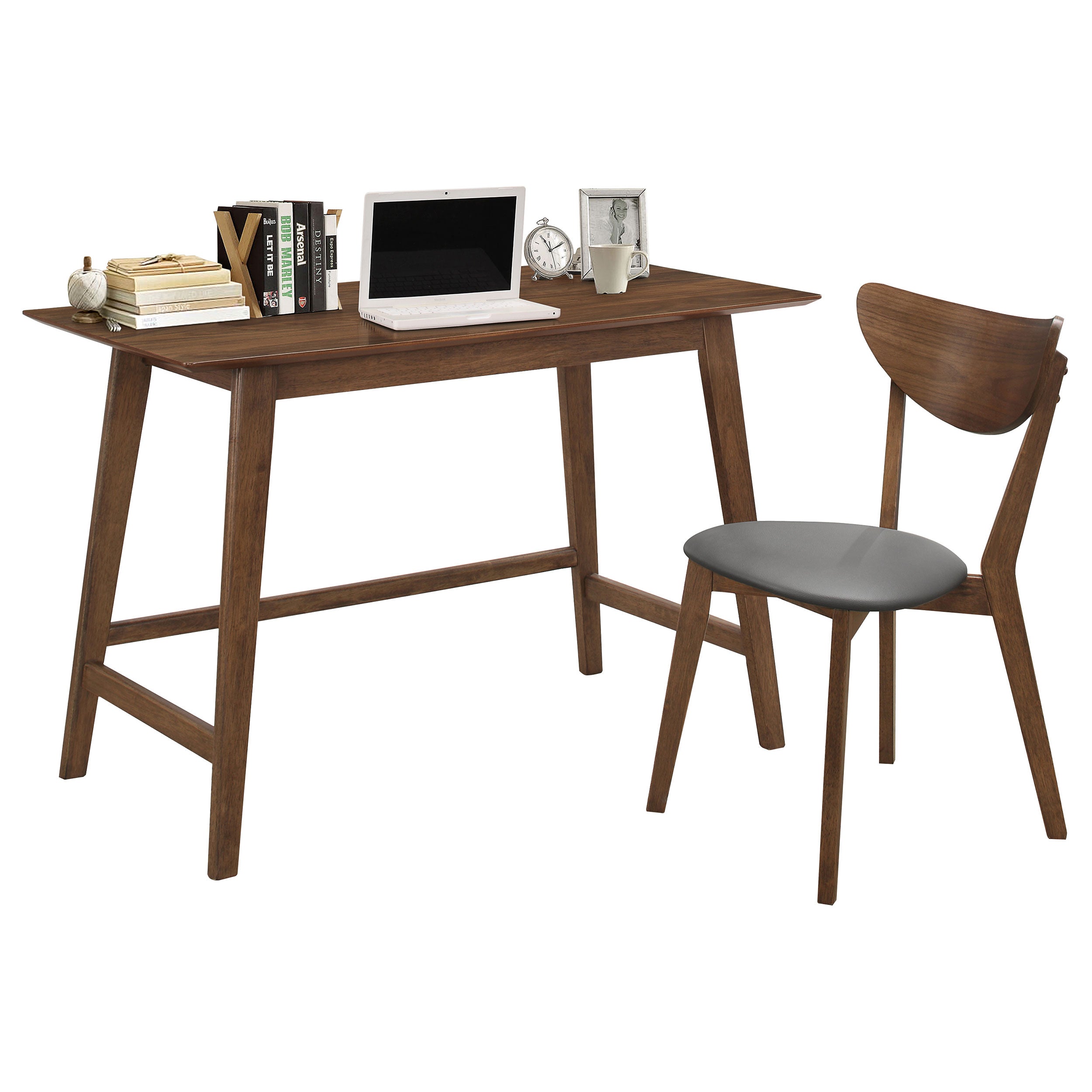 Karri Home Office Computer Set Walnut – Canales Furniture