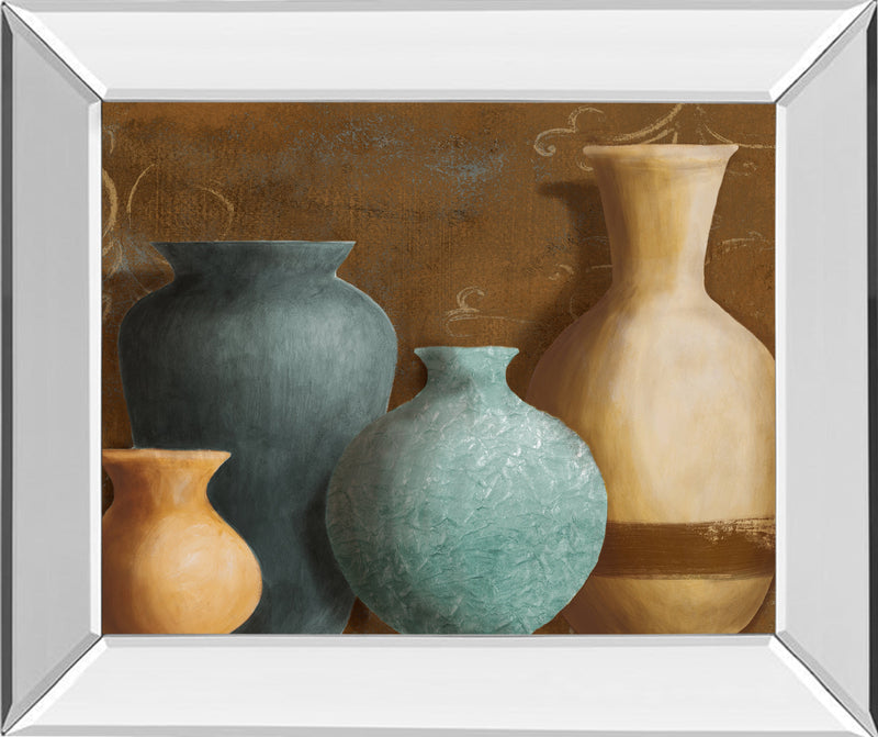 Mirrored Frame Ancient Clay II By Lanie Loreth