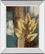 Mirrored Frame Golden Force I By Michael Marcon